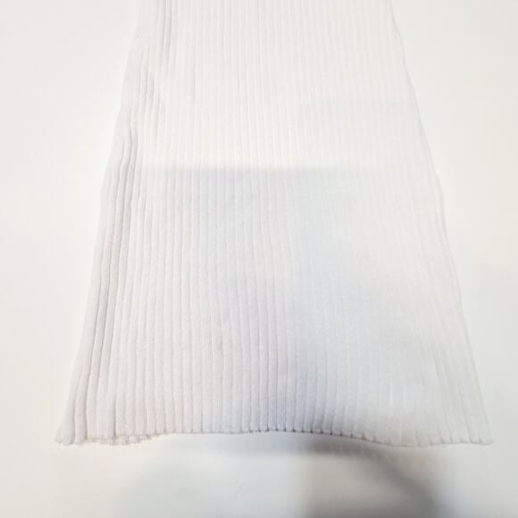 ALL THE WAYS Aviana Collar Mini Dress in White Small - Picture 3 of 12